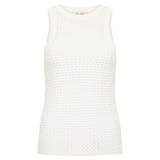 Cotton Crochet Tank - Off White