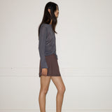 Knit Long Sleeve - Steel
