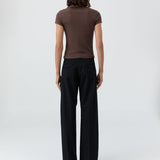 Organic Cotton Baby Tee - Fudge