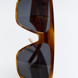 Linea Oversized Sunglasses - Tortoiseshell/Grey