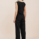Martina Crop Top - Black