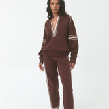 Organic Motley Jersey - Espresso