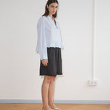Flounce Short - Black