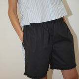 Flounce Short - Black