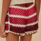 Colourful Crochet Tiles Short