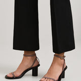 Idris Heeled Sandal - Putty Suede