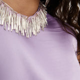 Laverne Mini Dress - Lilac