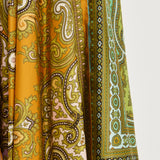 Clemenza Spliced Silk Shirt