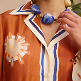 Soleil D'amour Silk Shirtdress