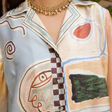 Michelle Silk Shirt