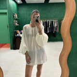Billow Sleeve Mini - Natural