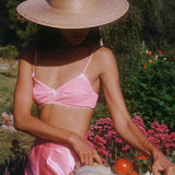 Palma Wide Fedora - Natural