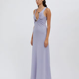 Spiral Crystal Tank Dress - Lavender