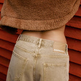 Vegetable Dye Utility Denims - Dull Gold