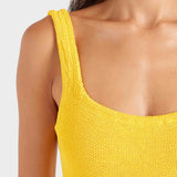 Square Neck Swim - Sunflower