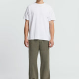 Mills Heavyweight Cotton Tee - White