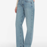 Low Slung Barrel Jeans - Dollhouse
