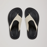 Hardie Heeled Sandal - Eggshell