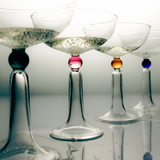 Tassel Champagne Coupes - Set of 4