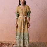 Lucent Maxi Smock Dress