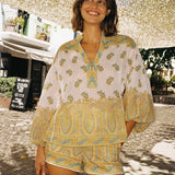 Jardin Smock Shirt