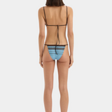 Rioja String Triangle Top - Pacha Mineral Stripe