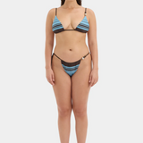 Rioja String Triangle Top - Pacha Mineral Stripe