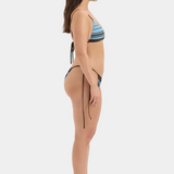 Rioja String Triangle Top - Pacha Mineral Stripe