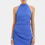 Sol Halter Mini Dress - Cobalt