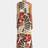 Julietta Scoop Neck Maxi Dress - Fiorello Rosso