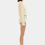 Tropicana Cardigan - Natural