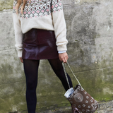 Seau Bag - Marron/Beige