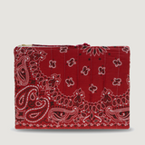 Zipped Heart Pouch - Vintage Red/Real Red