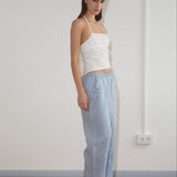 Angle Pocket Pant - Blue Stripe
