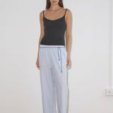 Ease Trouser - Mineral Stripe