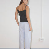 Ease Trouser - Mineral Stripe