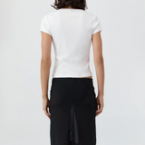 Organic Cotton Baby Tee - White