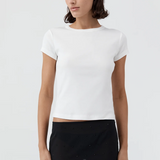 Organic Cotton Baby Tee - White