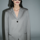 Linea Oversized Sunglasses - Black/Grey