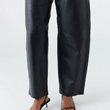 Petit Belt Sling Back Heel - Black