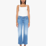 Mid Rise Rambler Zip Ankle Jeans - Out Of The Blue