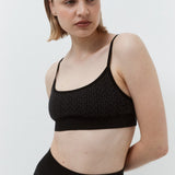 Neo Bralet - Black & Dark Charcoal