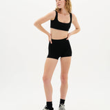 Classic Wool Bralet - Black