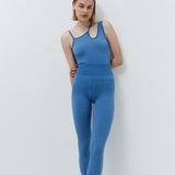 Demi Wool Legging - Ultramarine