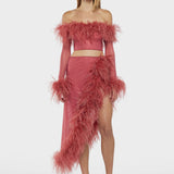 Lame Plumage Top - Terre Rogue