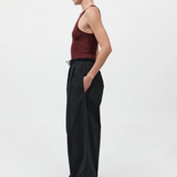 Petit Paperbag Waist Pants - Black