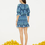 Onda Shirred Mini Skirt