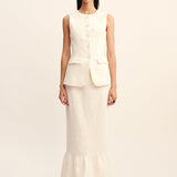 Matilda Gilet - Cream