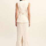 Matilda Gilet - Cream