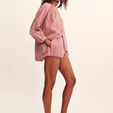 Aurelia Short - Red Gingham